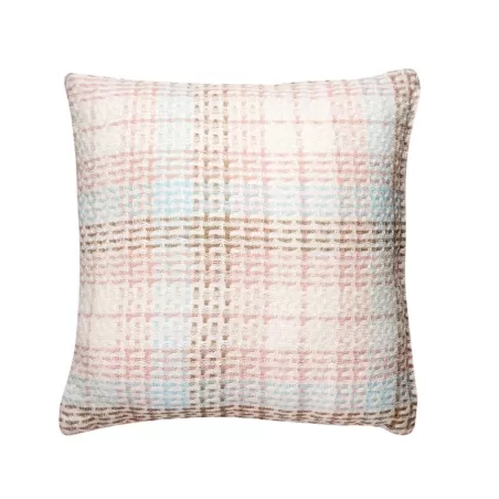 Cuscino scozzese rosa Cm. 45x45 - L'oca Nera