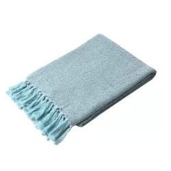 Plaid celeste Cm. 130x170 - L'oca Nera