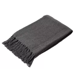 Plaid antracite Cm. 130x170 - L'oca Nera