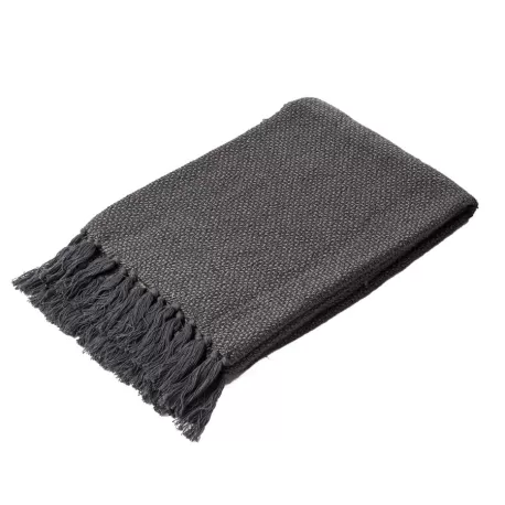 Plaid antracite Cm. 130x170 - L'oca Nera