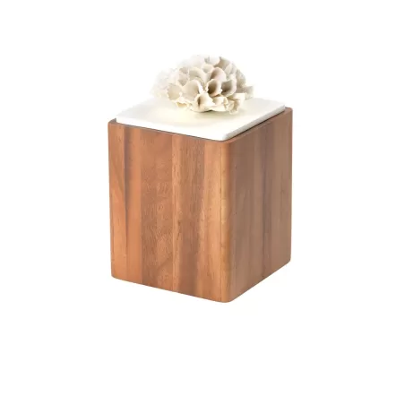 Barattolo quadrato piccolo Cm. 11x11x17 h. - L'oca Nera