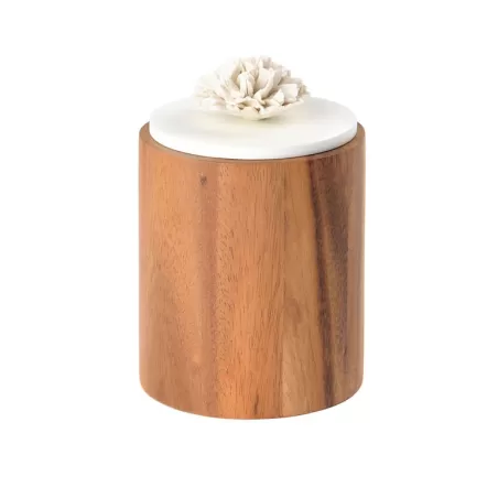 Barattolo tondo Cm. 11x17 h. - L'oca Nera