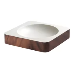 Centrotavola - Svuotatasche Cm. 23x23x4,5 h. - L'oca Nera