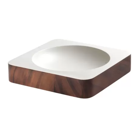 Centrotavola - Svuotatasche Cm. 23x23x4,5 h. - L'oca Nera