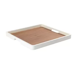 Vassoio quadrato Cm. 40x40x3 - L'oca Nera