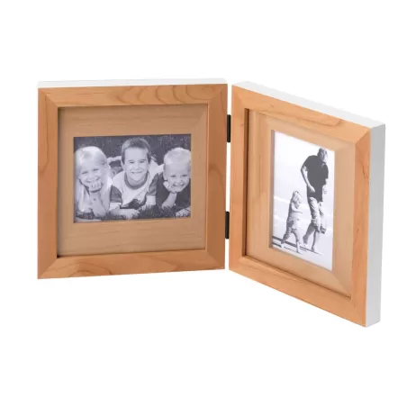 Portafoto doppio grande Cm. 19,5x29x1 (2 foto 10x15) - L'oca Nera