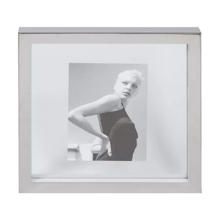 Cornice quadrata grande - int. trasparente Cm. 29x29x3,5 (13x18) - L'oca Nera