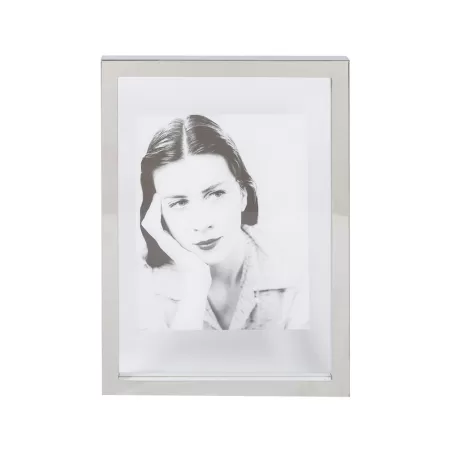 Cornice rettangolare grande - int. trasparente Cm. 29x39x3,5 (20x25) - L'oca Nera