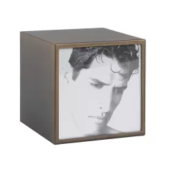 Portafoto quadrato piccolo bronzo Cm. 10,2x10,2x10 (10x10) - L'oca Nera