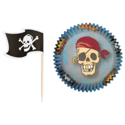 Cf. 24 Pirottini Muffin C Pick Pirati