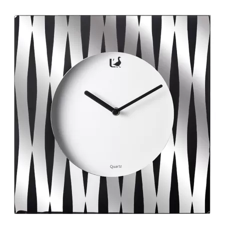 Orologio da parete quadrato Cm. 40x40x4 - L'oca Nera