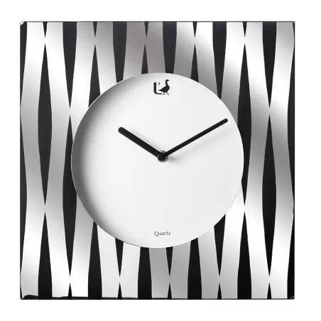 Orologio da parete quadrato Cm. 40x40x4 - L'oca Nera