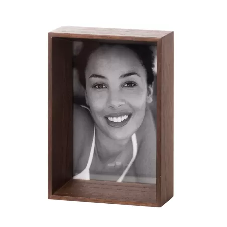 Cornice rettangolare piccola legno Cm. 17,5x12,3x5 (10x15) - L'oca Nera