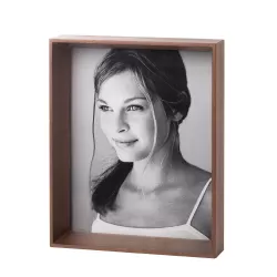 Cornice rettangolare grande legno Cm. 27,6x22,4x5 (20x25) - L'oca Nera