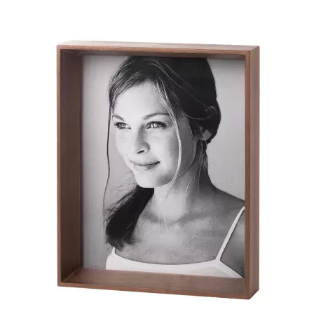 Cornice rettangolare grande legno Cm. 27,6x22,4x5 (20x25) - L'oca Nera