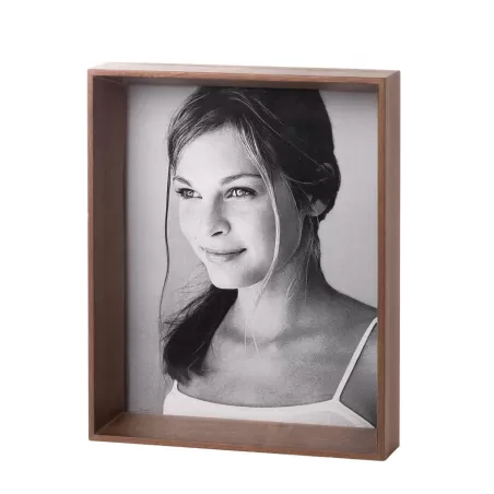 Cornice rettangolare grande legno Cm. 27,6x22,4x5 (20x25) - L'oca Nera