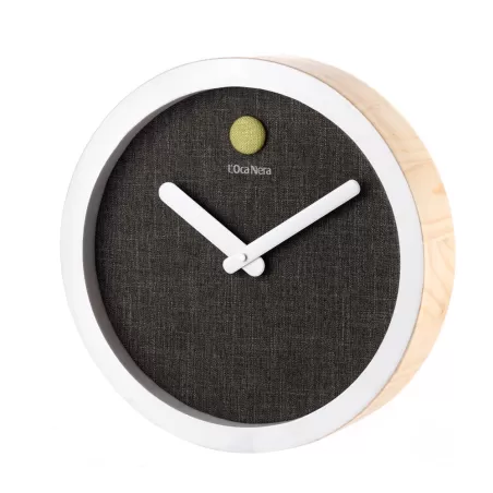 Orologio da parete grigio antacite Cm. 35x8 - L'oca Nera