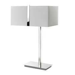 Lampada da tavolo Square Cm. 40x22x60,5 h. - L'oca Nera