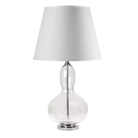 Lampada paralume bianco ottico Cm. 47x93 h. - L'oca Nera