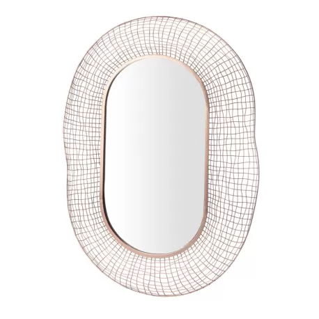 Specchiera ovale Cm. 73x104x5 - L'oca Nera