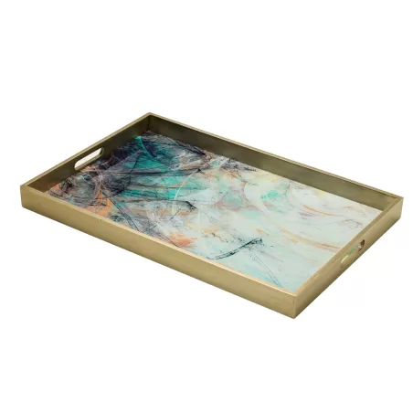 Vassoio rettangolare Cm. 60x40x5 h. - L'oca Nera