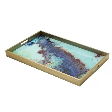 Vassoio rettangolare Cm. 60x40x5 h. - L'oca Nera