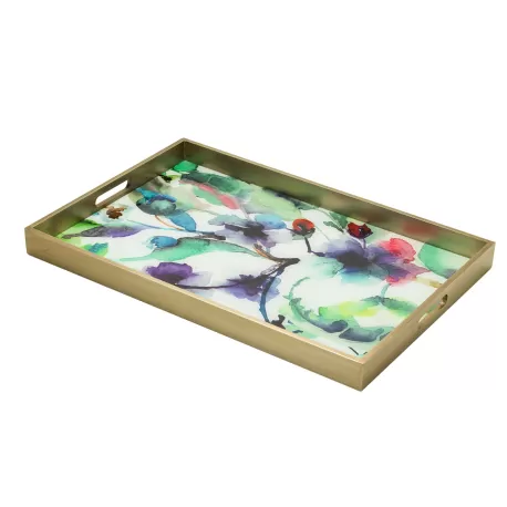 Vassoio rettangolare Cm. 60x40x5 h. - L'oca Nera