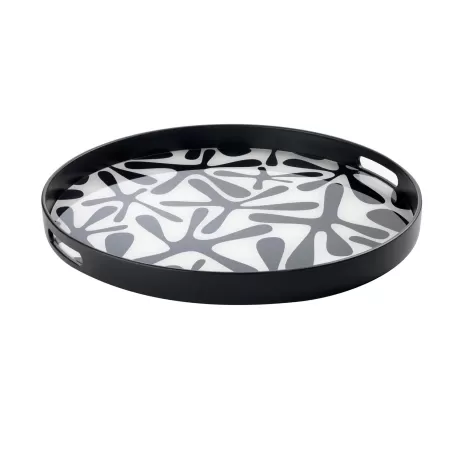 Vassoio tondo grande Cm. 45,5x4 h. - L'oca Nera
