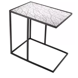 Tavolino rettangolare Cm. 60,5x40,5x64 h. - L'oca Nera