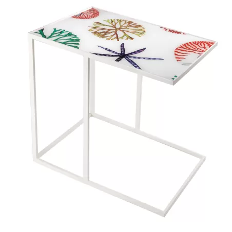 Tavolino rettangolare Cm. 60,5x40,5x64 h. - L'oca Nera