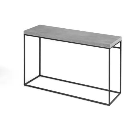 Consolle - grigio cemento Cm. 120x39x77 h. - L'oca Nera