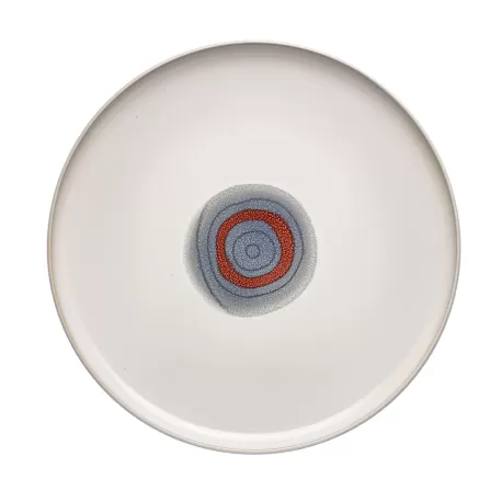 Piatto piano Cm. 27 - L'oca Nera