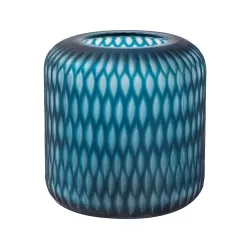 Vaso basso Cm. 19x20 h. - L'oca Nera