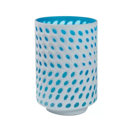 Vaso basso Cm. 18x26 h. - L'oca Nera