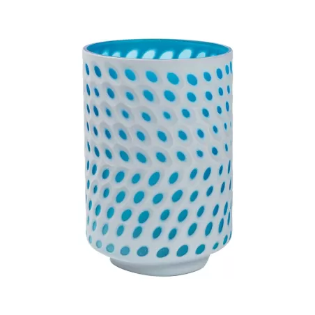 Vaso basso Cm. 18x26 h. - L'oca Nera