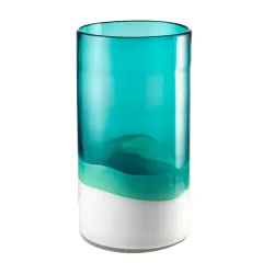 Vaso alto Cm. 16x30 h. - L'oca Nera