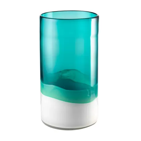 Vaso alto Cm. 16x30 h. - L'oca Nera