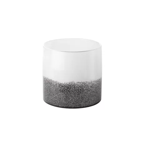 Vaso basso Cm. 15x15 h. - L'oca Nera