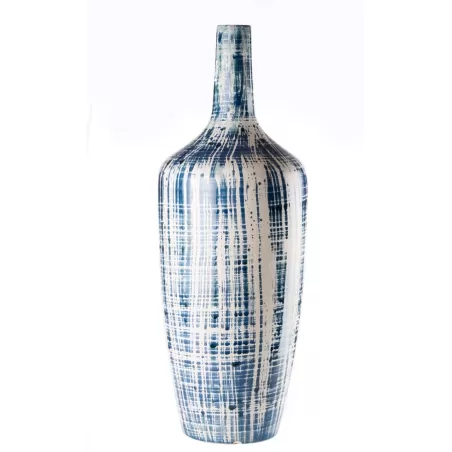 Vaso alto Cm. 23x62 h. - L'oca Nera