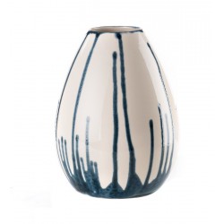 Vaso alto Cm. 21x51 h. - L'oca Nera