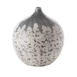 Vaso alto Cm. 32x35 h. - L'oca Nera