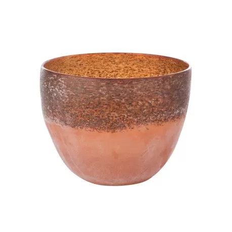 Vaso portacandela alto Cm. 22,5x17 h. - L'oca Nera