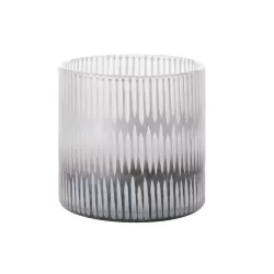 Vaso portacandela alto Cm. 15x15 h. - L'oca Nera