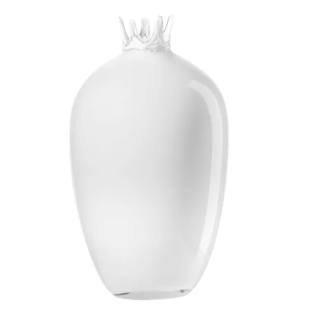 Vaso alto Cm. 18x33 h. - L'oca Nera