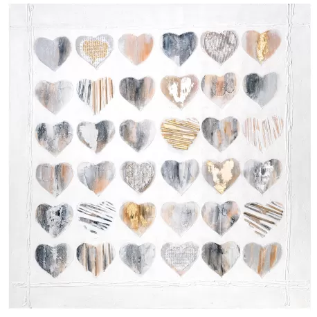 Quadro Cm. 100x100 - L'oca Nera