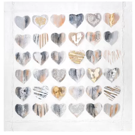 Quadro Cm. 100x100 - L'oca Nera