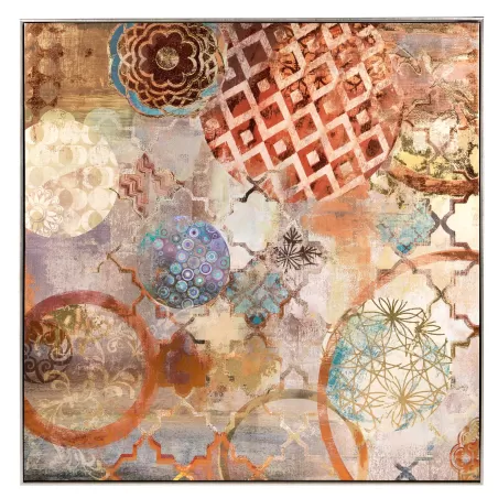 Quadro con cornice Cm. 100x100 - L'oca Nera