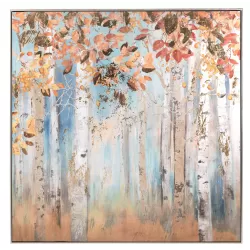 Quadro con cornice Cm. 100x100 - L'oca Nera