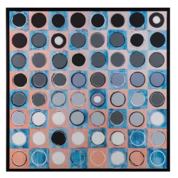 Quadro con cornice Cm. 100x100 - L'oca Nera