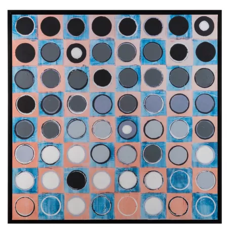 Quadro con cornice Cm. 100x100 - L'oca Nera